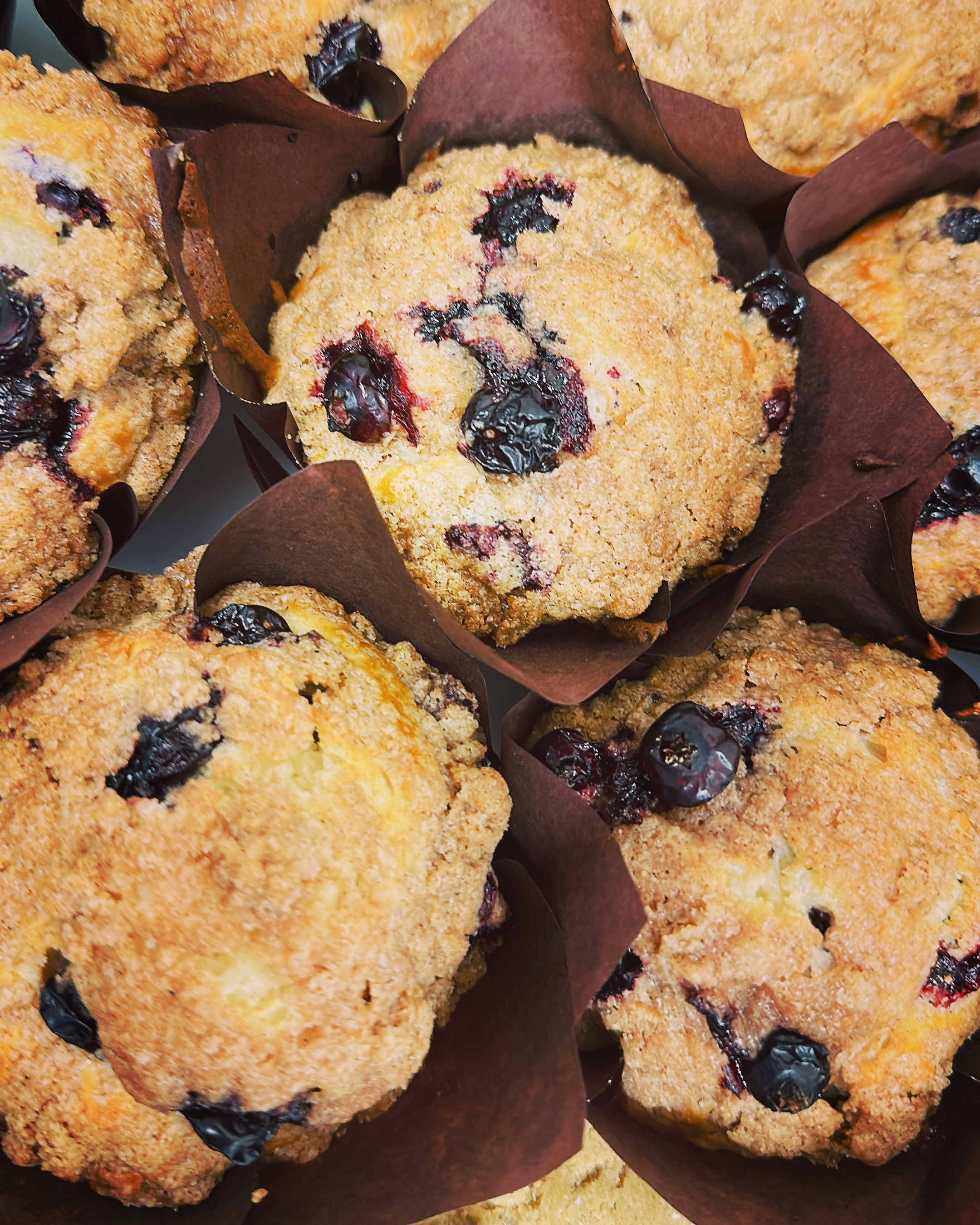 Blueberry muffins